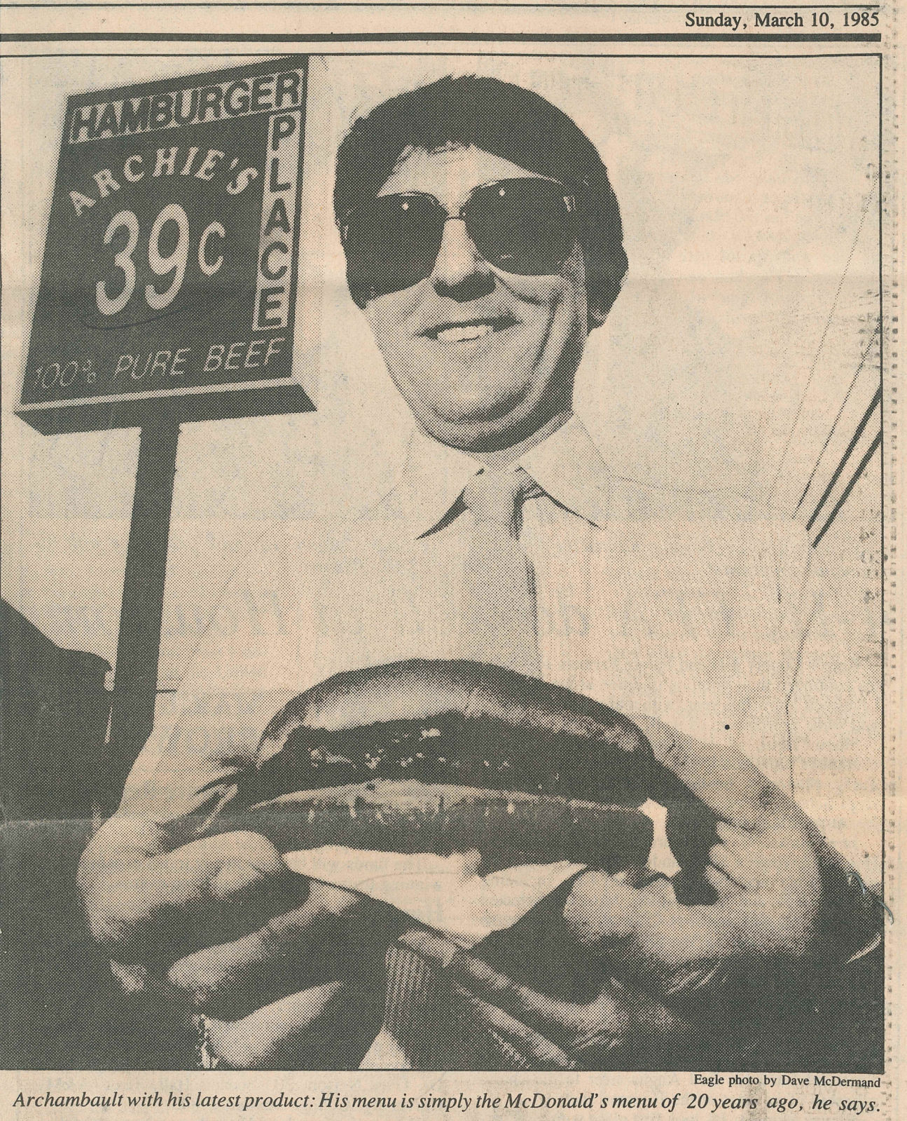 The Eagle Archives: Archie's